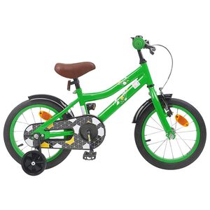 vidaXL Kinderfahrrad 12 Zoll f&uuml;r 2-4 Jahre alt Gr&uuml;n
