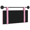 vidaXL H&auml;ngevorderseite Wandmontiert Uni Rosa 90 x 55 x 5 cm Stoff