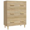 vidaXL Sideboard Sonoma-Eiche 70x34x90 cm Holzwerkstoff