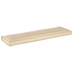 vidaXL Kissen Beige 140 x 40 x 8 cm Oxford-Stoff