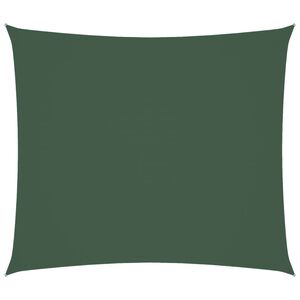 vidaXL Sonnensegel Oxford-Gewebe Rechteckig 2x2,5 m Dunkelgr&uuml;n
