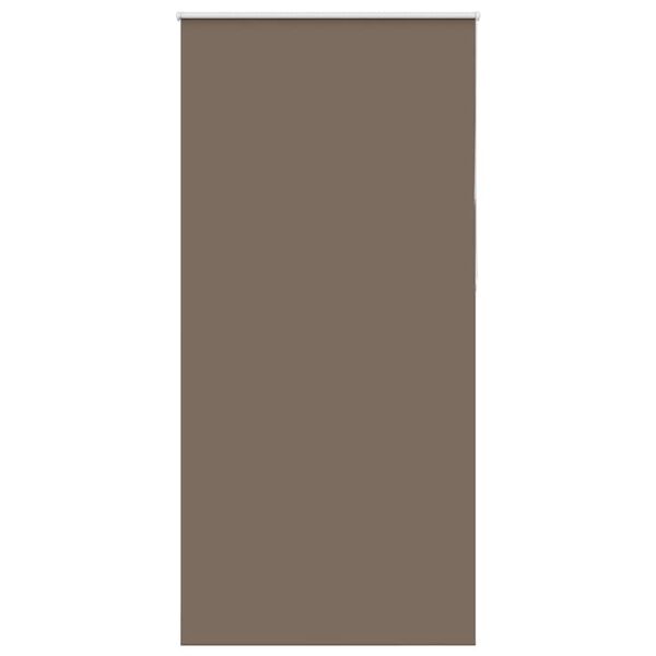 vidaXL Verdunkelungsrollo Kaffeebraun 110x210 cm Stoffbreite 105,7 cm