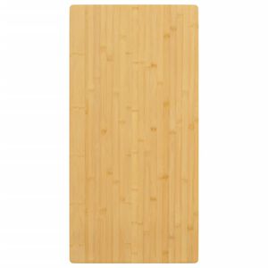 vidaXL Tischplatte 40x80x1,5 cm Bambus