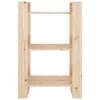 vidaXL B&uuml;cherregal/Raumteiler 60x35x91 cm Massivholz Kiefer