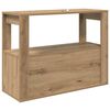 vidaXL Sideboard Artisan-Eiche 80 x 30 x 60 cm Holzwerkstoff
