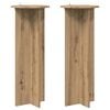 vidaXL Pflanzenst&auml;nder 2 Stk. Artisan-Eiche &Oslash;40 x 100 cm Holzwerkstoff