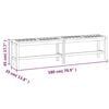 vidaXL Gartenbank 180 cm Massivholz Akazie