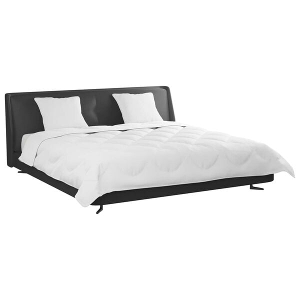 vidaXL Bettdecken Set 3 pcs Wei&szlig; Mikrofaser und Daunenfedern