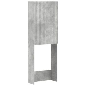 vidaXL Toilettenschrank ARNHEM Betongrau 66 x 25,5 x 190 cm