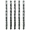 vidaXL Maschendraht 5 Stk. HDPE 1 x 1,2 m Grün