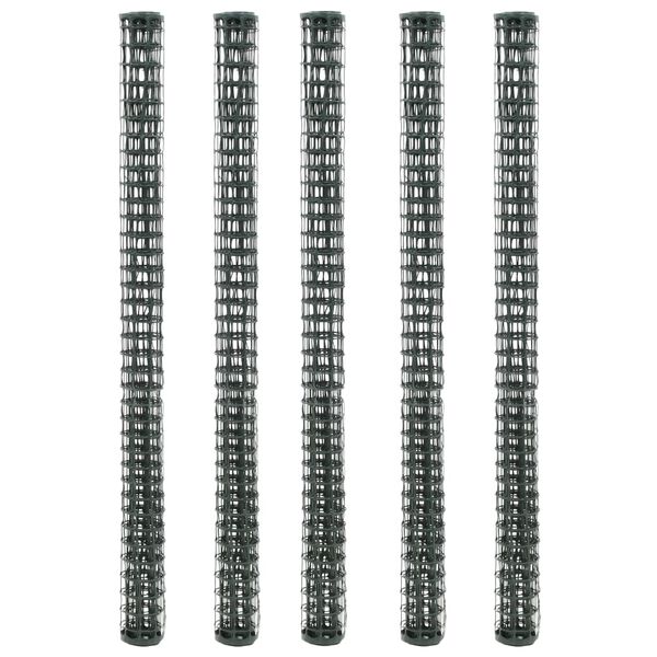 vidaXL Maschendraht 5 Stk. HDPE 1 x 1,2 m Grün