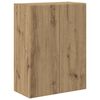 vidaXL TV-Wandschrank 59,5 x 31 x 80 cm Artisan-Eiche Holzwerkstoff