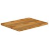 vidaXL Tischplatte mit Baumkante 90x60x2,5 cm Massivholz Mango