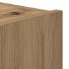 vidaXL TV-Wandschrank Wandmontiert 2 pcs Artisan-Eiche 80 x 35 x 31 cm