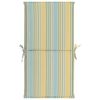 vidaXL Gartenstuhl-Auflagen 2 Stk. Mehrfarbig 100&times;50&times;3 cm