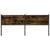 vidaXL Kopfteil R&auml;uchereiche 190 cm Holzwerkstoff und Stahl
