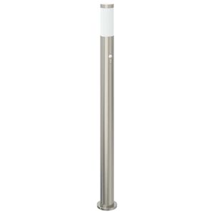 vidaXL Pollerleuchte mit Sensor 110 cm Edelstahl IP44
