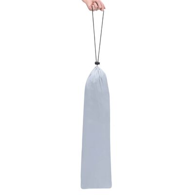 vidaXL Kinder Tipi-Zelt mit Tasche Polyester Grau 115x115x160 cm