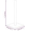vidaXL Kratzsäule Hellgrau 35x35x70 cm