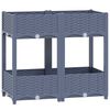 vidaXL Hochbeet 80x40x71 cm Polypropylen