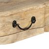 vidaXL Konsolentisch Mangoholz Massiv 120x50x80 cm