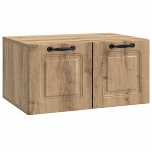 vidaXL Wandmontierter TV-Schrank Artisan-Eiche 59,5 x 41 x 30 cm