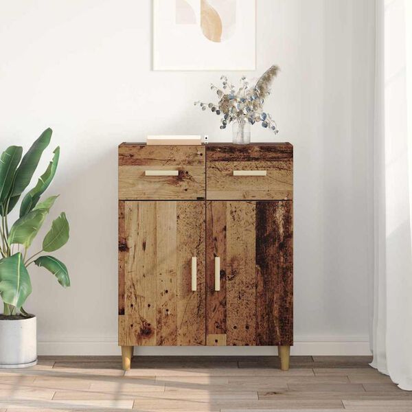 vidaXL Sideboard Altholz 34 x 69,5 x 89 cm Holzwerkstoff