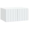 vidaXL Wandmontierter TV-Schrank 59,5 x 41 x 30 cm Wei&szlig; Holzwerkstoff
