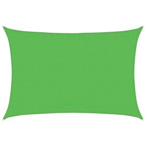 vidaXL Sonnensegel 160 g/m&sup2; Hellgr&uuml;n 3,5x5 m HDPE