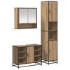 vidaXL Badezimmerm&ouml;bel-Set 3 Stk. Artisan-Eiche 35 x 37,5 x 188,5 cm
