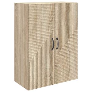 vidaXL Wandschrank Sonoma-Eiche 66 x 34,5 x 90 cm Holzwerkstoff
