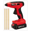 YATO High Flow Klebepistole mit 1,5Ah Li-Ion Akku 11mm 18V