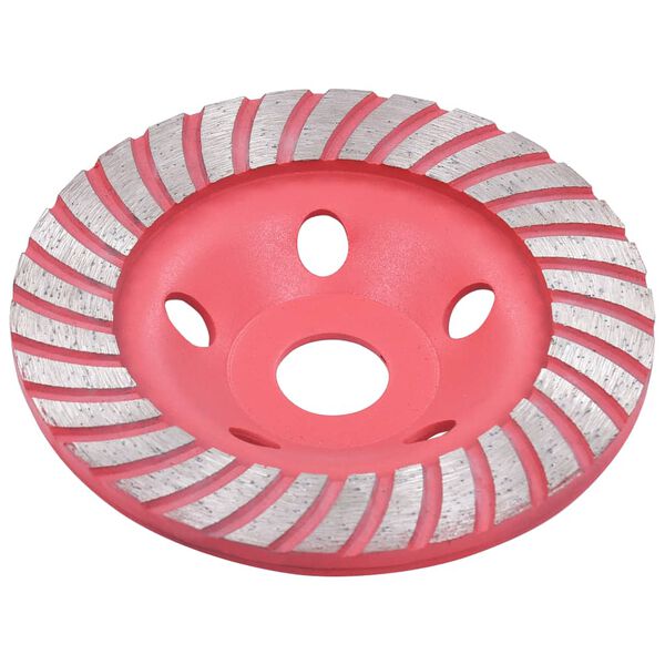 vidaXL Diamantschleifscheibe mit Turbo 125 mm