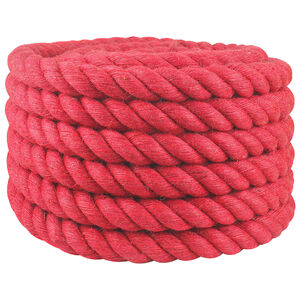 vidaXL Juteseil 30 mm Rot 100% Tossa Jute