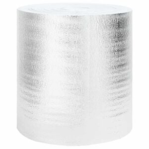 vidaXL Heizk&ouml;rper-Reflektorfolie Silber 5 x 0,5 m Polyethylen