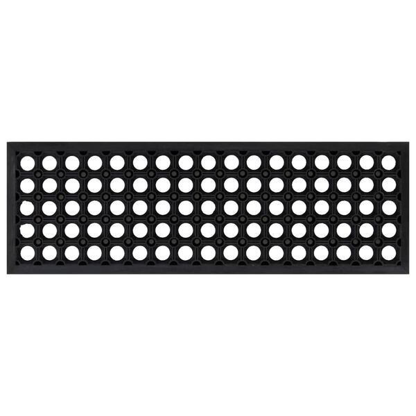 vidaXL Stufenmatten 10 Stk. 25x75 cm Gummi