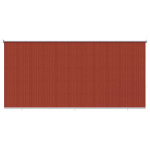 vidaXL Au&szlig;enrollo 90% UV-Block Terrakotta 240 x 140 cm HDPE