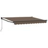 vidaXL Ausziehbare Markise Taupe 3 x 2 m 100% Polyester und Aluminium