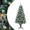 vidaXL K&uuml;nstlicher Weihnachtsbaum mit 300 LEDs mit St&auml;nder Gr&uuml;n 180 cm