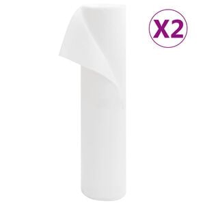 vidaXL Wintervlies 2 Rollen 70 g/m&sup2; 50x1,6 m