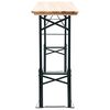vidaXL Biertisch Klappbar 169x50x75/105 cm Kiefernholz
