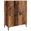 vidaXL Highboard Wandmontiert Altholz 69,5 x 34 x 180 cm Holzwerkstoff