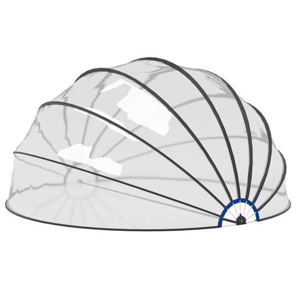 vidaXL Pool-Kuppel 559x275 cm