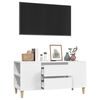 vidaXL TV-Schrank Wei&szlig; 102x44,5x50 cm Holzwerkstoff