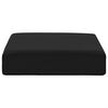 vidaXL Sitzkissen Schwarz 40 x 40 x 11 cm PU-Schaum