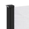 vidaXL Seitenmarkise Ausziehbar Wei&szlig; 117x300 cm