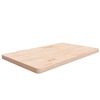 vidaXL Waschtischplatte 100x60x4 cm Massivholz Unbehandelt