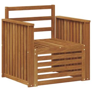 vidaXL Outdoor-Sofa Massivholz Akazie Natur