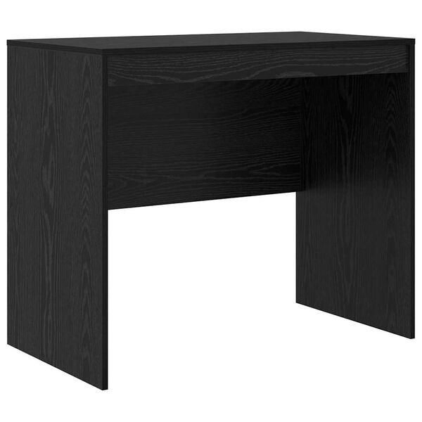 vidaXL Schreibtisch Schwarz Eichen-Optik 90 x 50 x 76 cm