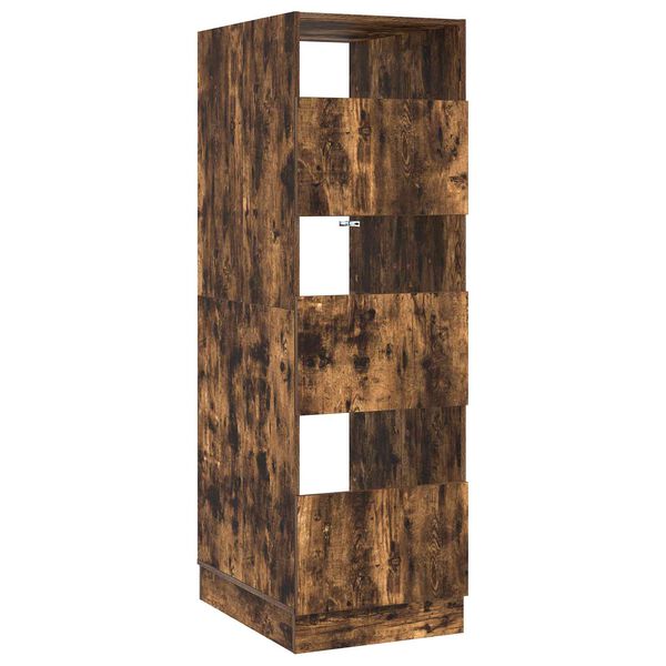 vidaXL W&auml;scheschrank Ger&auml;ucherte Eiche 50 x 68 x 162 cm Holzwerkstoff